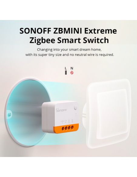 SONOFF - Interruttore intelligente Zigbee 3.0 senza neutro ZBMINIL2