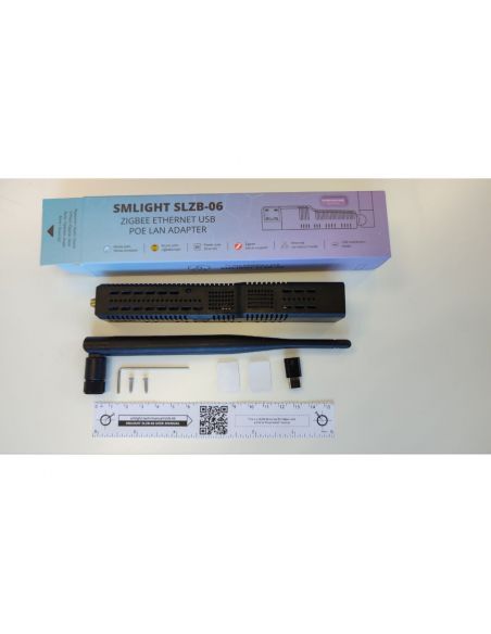 SMLIGHT - Adaptateur Zigbee Ethernet PoE USB WiFi SLZB-06