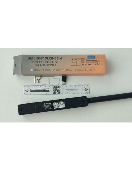 SMLIGHT - Zigbee Ethernet PoE USB WiFi-Adapter SLZB-06M