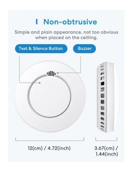Meross - Smart Smoke Detector (with hub)