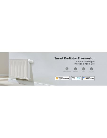 Meross - Intelligentes Wi-Fi-Thermostat für elektrische Fußbodenheizung