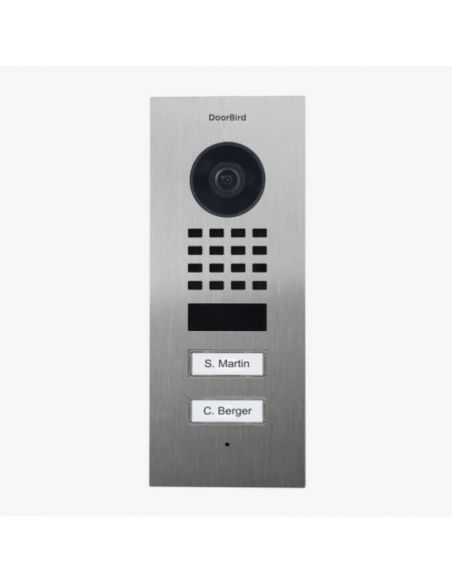 Doorbird - Portier vidéo connecté D1102V pour montage encastré