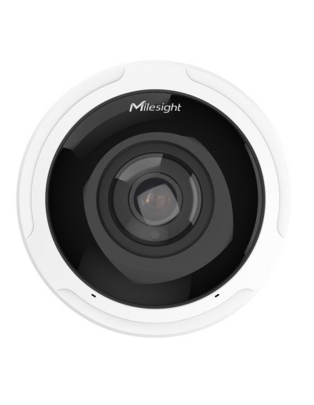 Milesight - IA 360° 8MP Panoramique Fisheye Caméra réseau