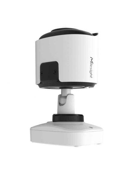 Milesight - Mini caméra réseau bulle AI 180° panoramique